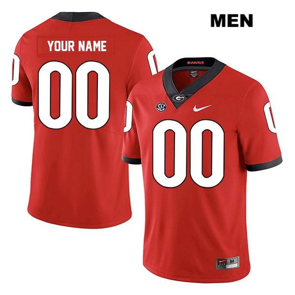 Georgia Bulldogs Youth Custom #00 NCAA 1980 National Champions 40th ...